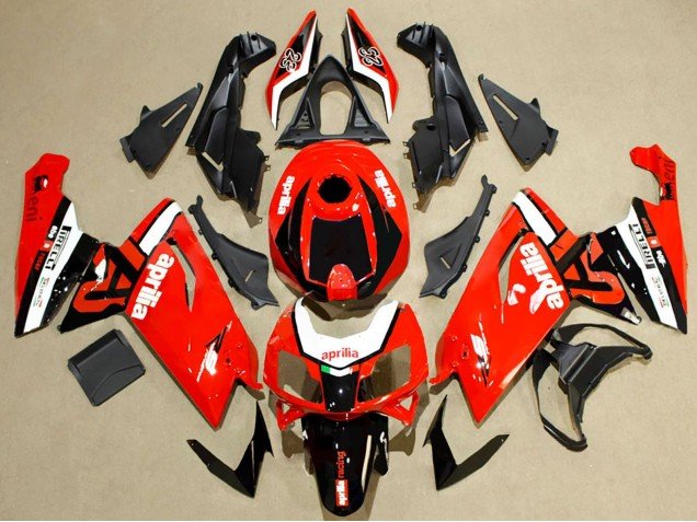 2006-2011 Red White Black Aprilia RS125 Motorcycle Fairings