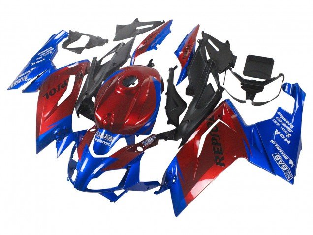 2006-2011 Blue Red Aprilia RS125 Motorcycle Fairings