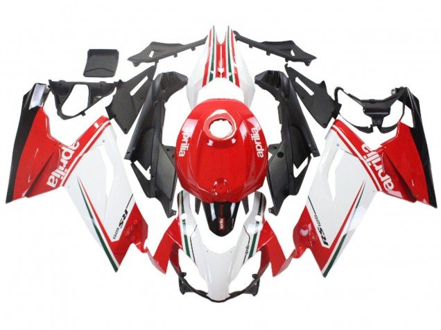 2006-2011 White Red Black Aprilia RS125 Motorcycle Fairings