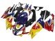 2006-2011 Yellow Dark Blue Red Bull Aprilia RS125 Motorcycle Fairings