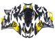 2012-2019 Yellow Matte Black Aprilia RS4 50 125 Motorcycle Fairings