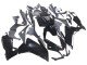 2012-2018 Glossy Black Aprilia RS4 50 125 Motorcycle Fairings