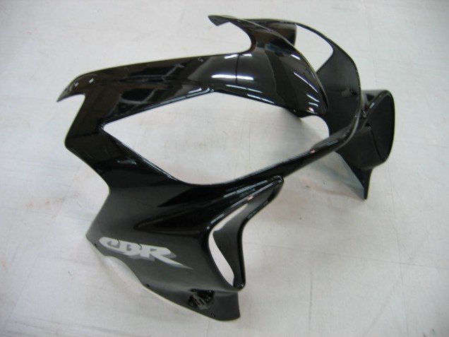 2004-2007 Glossy Black Honda CBR600 F4i Motorcycle Fairings