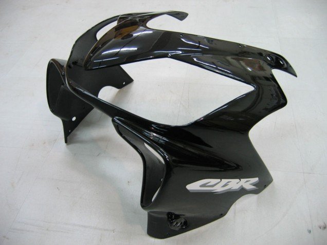2004-2007 Glossy Black Honda CBR600 F4i Motorcycle Fairings