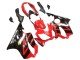 2004-2007 Red Glossy Black Honda CBR600 F4i Motorcycle Fairing