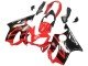 2004-2007 Red Glossy Black Honda CBR600 F4i Motorcycle Fairing