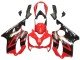 2004-2007 Red Glossy Black Honda CBR600 F4i Motorcycle Fairing