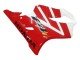 2004-2007 White Red Honda CBR600 F4i Motorcycle Fairings