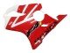 2004-2007 White Red Honda CBR600 F4i Motorcycle Fairings