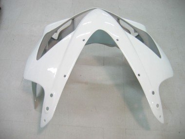 2004-2007 White Glossy Black Honda CBR600 F4i Motorcycle Fairing