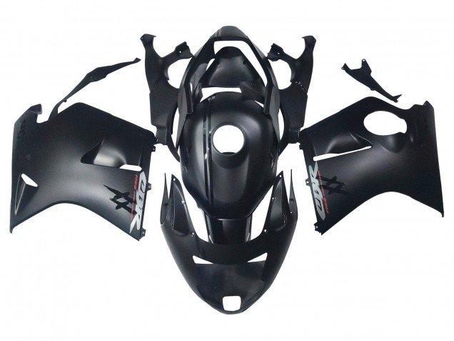 1996-2007 Matte Black Honda CBR1100XX Blackbird Motorcycle Fairing Kits