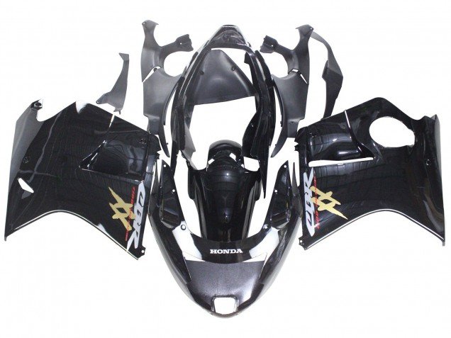 1996-2007 Glossy Black Honda CBR1100XX Blackbird Abs Motorcycle Fairings