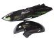 1996-2007 Glossy Black Green Flame Honda CBR1100XX Blackbird Motorcycle Fairing