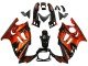 1995-1996 Orange Glossy Black Honda CBR600 F3 Motorcycle Fairings