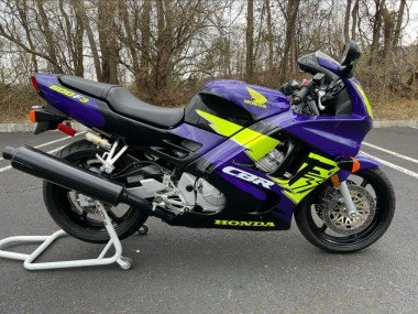 1997-1998 Blue Neon Yellow Honda CBR600 F3 Motorcycle Fairings