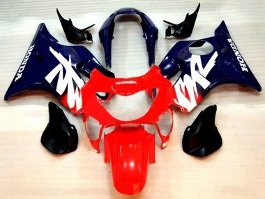 1999-2000 Red Dark Blue Purple Honda CBR600 F4 Motorcycle Fairings