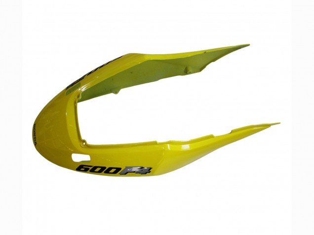 1999-2000 Yellow Glossy Black Honda CBR600 F4 Motorcycle Fairings