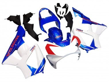 2000-2001 White Blue Red HRC Honda CBR900RR 929 Motorcycle Fairings