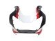 2000-2001 White Red Glossy Black Racing Honda CBR900RR 929 Motorcycle Fairings
