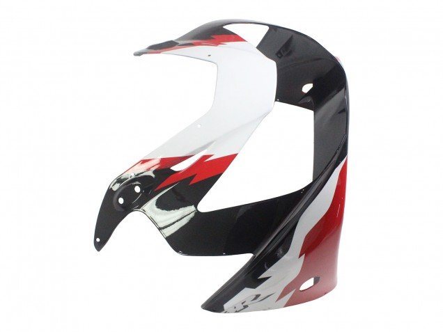 2000-2001 White Red Glossy Black Racing Honda CBR900RR 929 Motorcycle Fairings