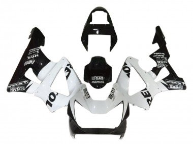 2000-2001 White Glossy Black Repsol Honda CBR900RR 929 Motorcycle Fairings