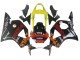 2002-2003 Yellow Red Glossy Black Repsol Rossi Honda CBR900RR 954 Motorcycle Fairings