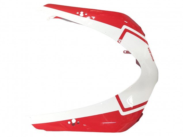 2007-2014 White Red Glossy Black Ducati 848/1098/1198 Motorcycle Fairings