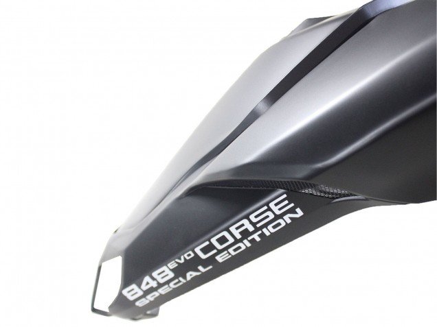 2007-2014 Matte Grey Ducati 848 Motorcycle Fairings