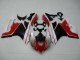 2011-2014 White Red Matte Black Ducati 1199 Motorcycle Fairings