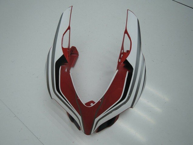 2011-2014 White Red Glossy Black Ducati Panigale 899 Motorcycle Fairing