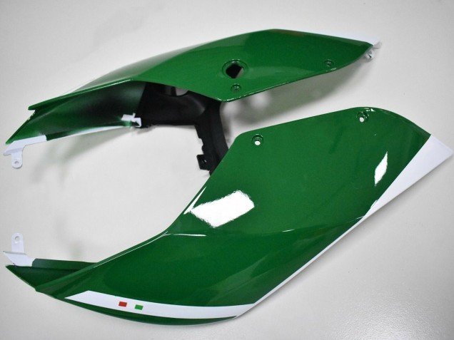 2011-2014 White Red Dark Green Ducati Panigale 899 Motorcycle Fairings