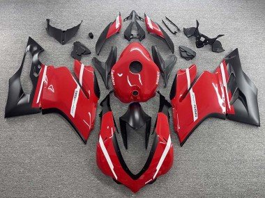 2015-2020 Red Matte Black Ducati 959 Motorcycle Fairings