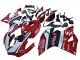 2015-2020 White Red Black Aruba 7 Ducati 959/1299 Motorcycle Fairings