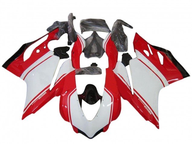 2015-2020 White Red Glossy Black Ducati 959 Motorcycle Fairing Kits