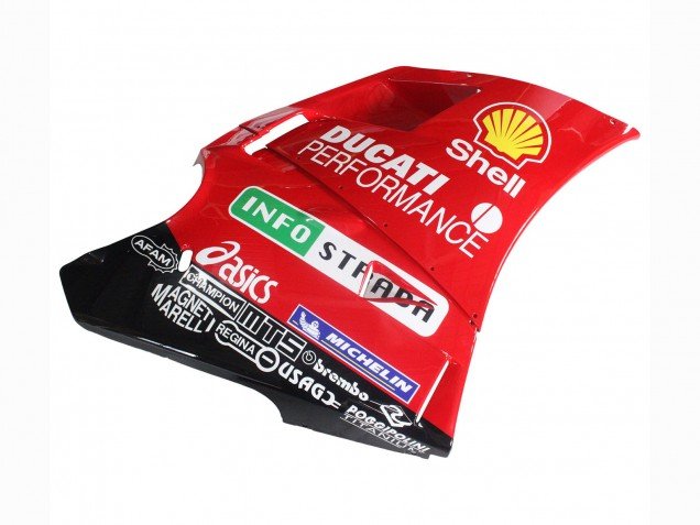 1993-2005 White Red Yellow Green Glossy Black Performance Ducati 748/916/996/998 Motorcycle Fairings