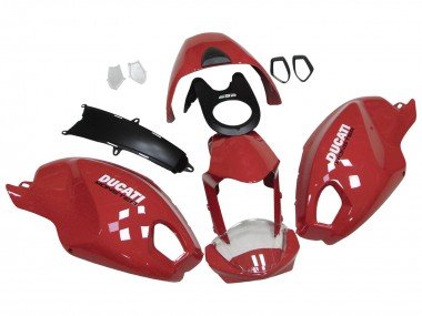 2008-2012 Red White Ducati Monster 696 796 1100 1100S Motorcycle Fairings