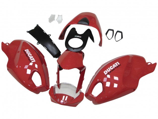 2008-2012 Red White Ducati Monster 696 796 1100 1100S Motorcycle Fairings