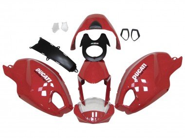 2008-2012 Red White Ducati Monster 696 796 1100 1100S Motorcycle Fairings