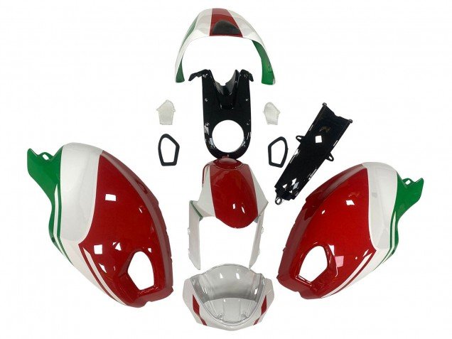 2008-2012 White Red Green Ducati Monster 696 796 1100 1100S Motorcycle Fairing