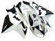 2002-2006 White Glossy Black Honda CBR125R Motorcycle Fairings