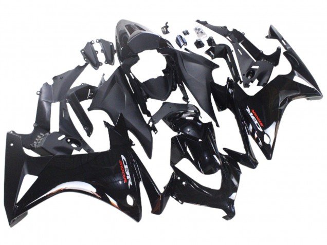 2013-2015 Glossy Black Matte Black Honda CBR500R Motorcycle Fairings