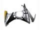 2013-2015 Silver Yellow Matte Black Honda CBR500R Motorcycle Fairings