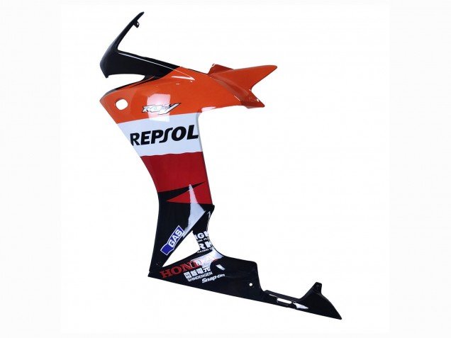 2013-2015 Orange White Red Glossy Black Repsol 3 Honda CBR500R Motorcycle Fairings
