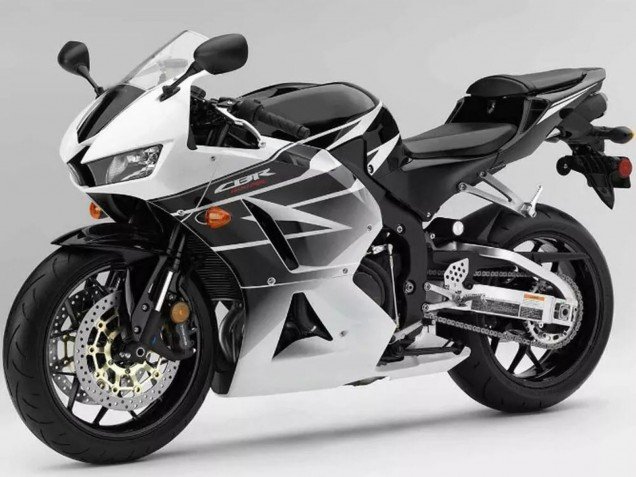 2013-2015 White Black Honda CBR500R Motorcycle Fairings