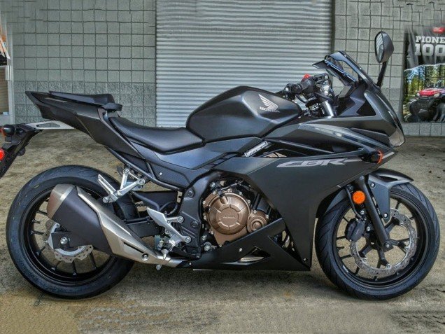 2016-2018 Matte Black Honda CBR500R Motorcycle Fairings