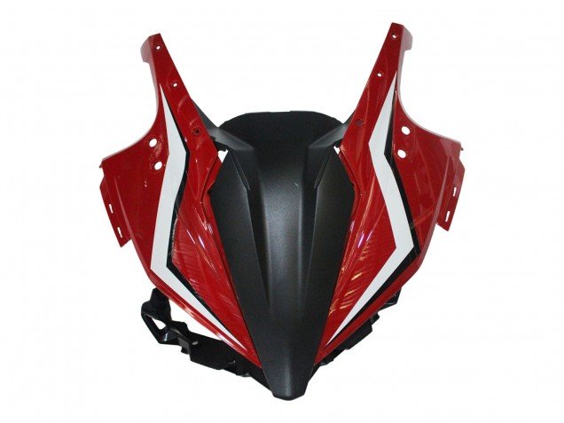 2016-2018 Red White Matte Black Honda CBR500R Motorcycle Fairings