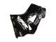1998-2001 Glossy Black Honda VFR 800 Motorcycle Fairings