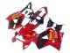 1998-2001 Red White Glossy Black Vimto Honda VFR 800 Motorcycle Fairings