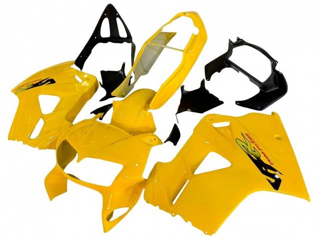 1998-2001 Yellow Honda VFR 800 Motorcycle Fairings