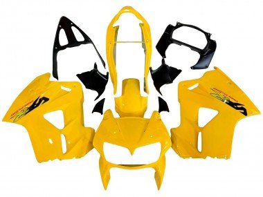 1998-2001 Yellow Honda VFR 800 Motorcycle Fairings